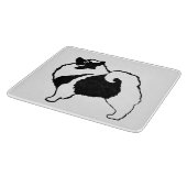 Planche À Découper Keeshond Graphics - Cute Original Chig Art (Coin)