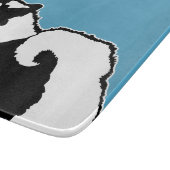 Planche À Découper Keeshond Graphics - Cute Original Chig Art (Coin)
