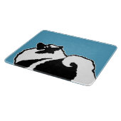 Planche À Découper Keeshond Graphics - Cute Original Chig Art (Coin)