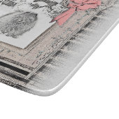 Planche À Découper Keeshond Noël hiver fenêtre Peinture Chien Art (Coin)