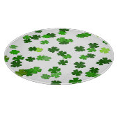 Planche À Découper Kelly green "Shamrocks en train de tomber" (Coin)