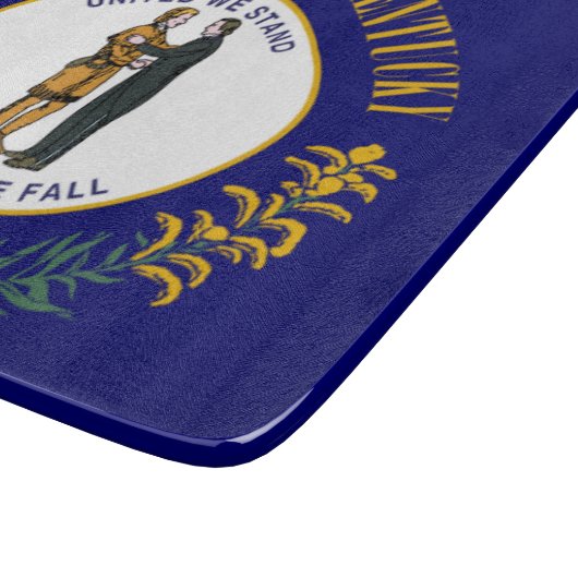 Planche À Découper Kentucky : Commonwealth Bluegrass Drapeau de l'Éta (Coin)