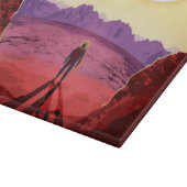 Planche À Découper Kepler Space Voyage Destination Planète Aventure (Coin)