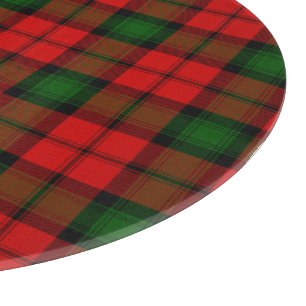 Planche À Découper Kerr tartan rouge vert plaid