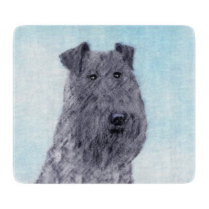 Planche À Découper Kerry Blue Terrier peinture mignonne Chien d'origi