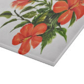 Planche À Découper Ketmie rouge chaude (Coin)