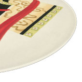 Planche À Découper Kimono japonais traditionnel avec imprimé floral (Coin)