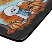 Planche À Découper KiniArt Automne Bichon Frise (Coin)