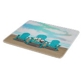 Planche À Découper KiniArt Beach Westies (Coin)