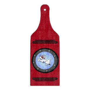 Planche À Découper KiniArt Diving Westie Porthole