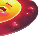 Planche À Découper Kiss Emoji: Love and Hearts Art (Coin)