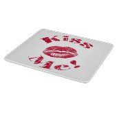Planche À Découper Kiss Me ! Lips rouges (Coin)