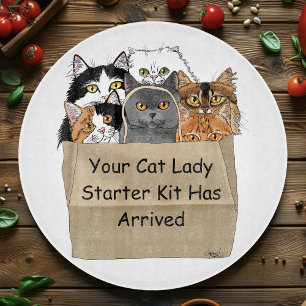 Planche À Découper Kit d'entrée Lady Cat