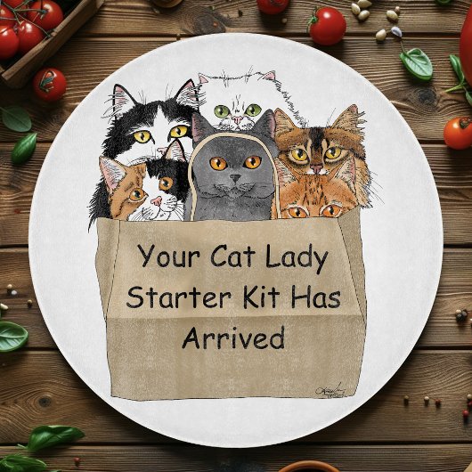 Planche À Découper Kit d'entrée Lady Cat