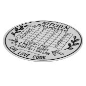 Planche À Découper Kitchen Conversions Live Laugh Cook Cutting Board (Coin)