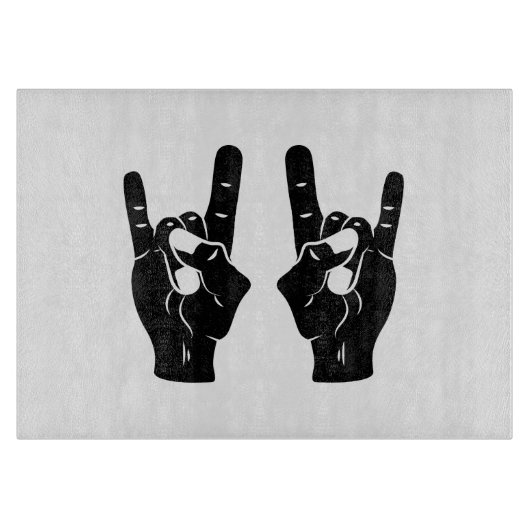 Planche À Découper Klaxons de diable de petit pain de la roche n (Devant)