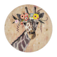 Klimt Giraffe | Couronne De Fleurs