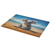 Planche À Découper Koala sur une plage de sable (Coin)