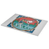 Planche À Découper Kokopelli indien indigène (Coin)