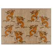 Planche À Découper Kokopellis dans une rangée (Devant)