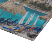 Planche À Découper Ksamil, bord de plage de la ville (Coin)