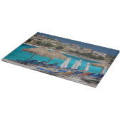 Planche À Découper Ksamil, bord de plage de la ville (Coin)
