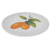 Planche À Découper Kumquats tirés à la main (Coin)