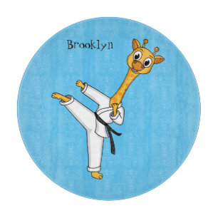 Planche À Découper Kung Fu giraffe