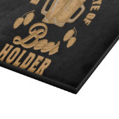 Planche À Découper La Beauté est dans l'oeil du Détenteur de Bière (Coin)