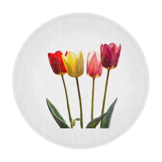 PLANCHE À DÉCOUPER LA CARTE DE COUPE DE TULIP (Devant)