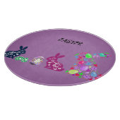 PLANCHE À DÉCOUPER LA CARTE DE COUPE EN VERRE FLEURIE "EASTER" (Coin)