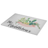 Planche À Découper La casserole de Bohemian Cactus Succule personnali (Coin)