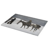 Planche À Découper La chute du Cowboy 1895 Frédéric Remington (Coin)