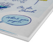 Planche À Découper La Commission de coupe du verre - "La ville de l'e (Coin)