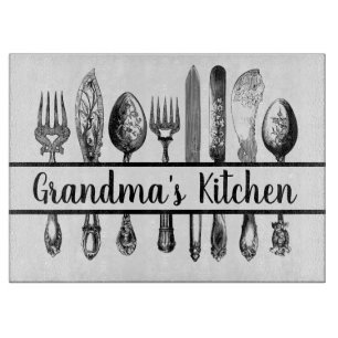 Planche À Découper La cuisine de grand-mère