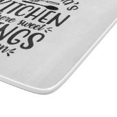 Planche À Découper La cuisine de grand-mère, où les choses douces arr (Coin)