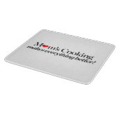 Planche À Découper La cuisine de la maman rend tout meilleur (Coin)