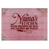 Planche À Découper La cuisine de Nama où les souvenirs sont faits tab (Devant)