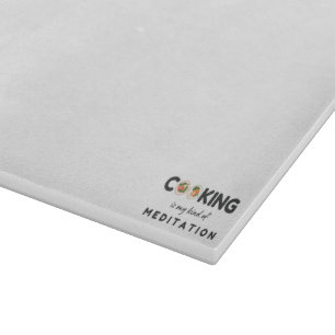 Planche À Découper La cuisine est mon genre de méditation - Cuisine a
