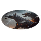 Planche À Découper La foudre Cyborg Wolves (Coin)