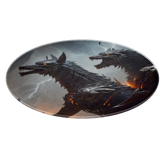 Planche À Découper La foudre Cyborg Wolves (Coin)