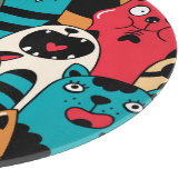 Planche À Découper La foule des chats (Coin)