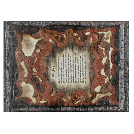 Planche À Découper La Furie (Devant)