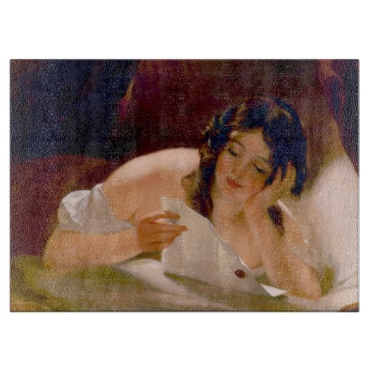 Planche À Découper La lettre d'amour (par Thomas Sully) (Devant)