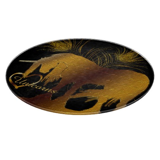 Planche À Découper La licorne d'or (Coin)