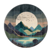 Planche À Découper La Lune Sur Le Lac (Devant)