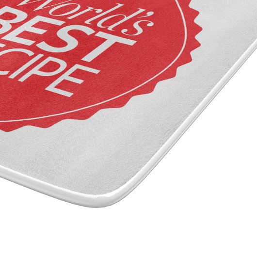 Planche À Découper La meilleure recette du monde (Coin)