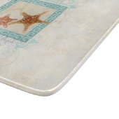 Planche À Découper La mer d'étoiles de mer écosse la plage grecque de (Coin)