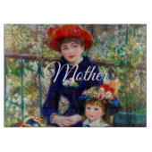 Planche à découper La Mère et l'Enfant de Renoir (Devant)