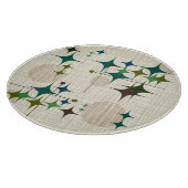 Planche À Découper La moitié du siècle Starbursts moderne et globes (Coin)